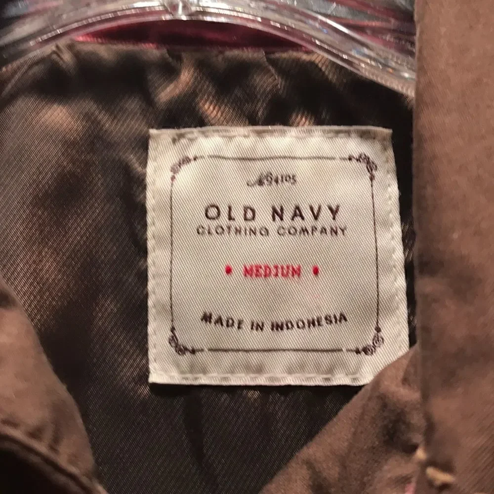 (5/$25) Old Navy Brown Girls Jacket